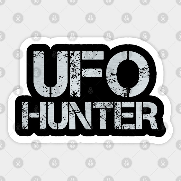 UFO alien Hunter Sticker by Coreoceanart